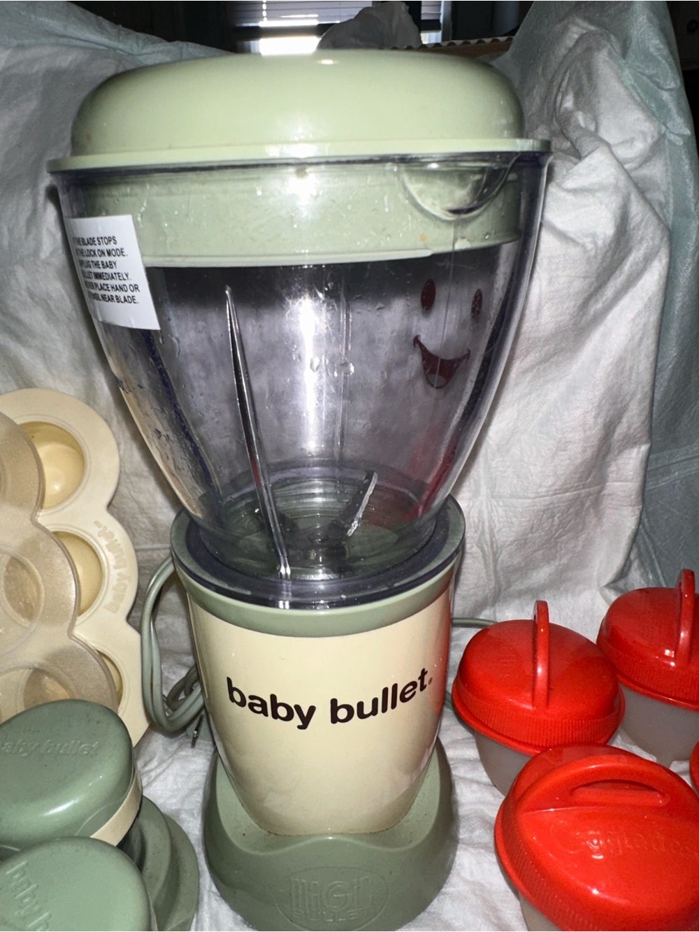 Magic Bullet Baby Bullet BBR2001 Food Blender Processor System Tested/Works - Picture 4 of 7